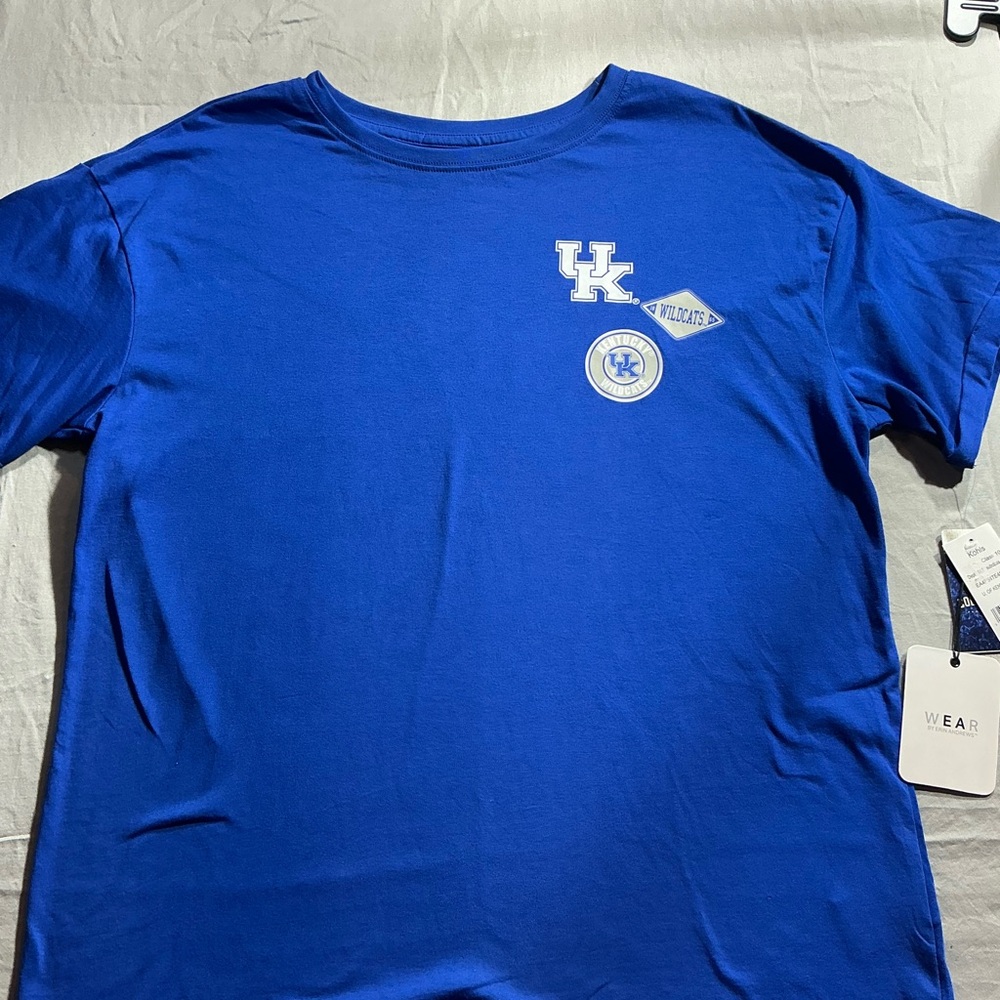 UK Wildcats Blue Short-Sleeve Crewneck T-Shirt